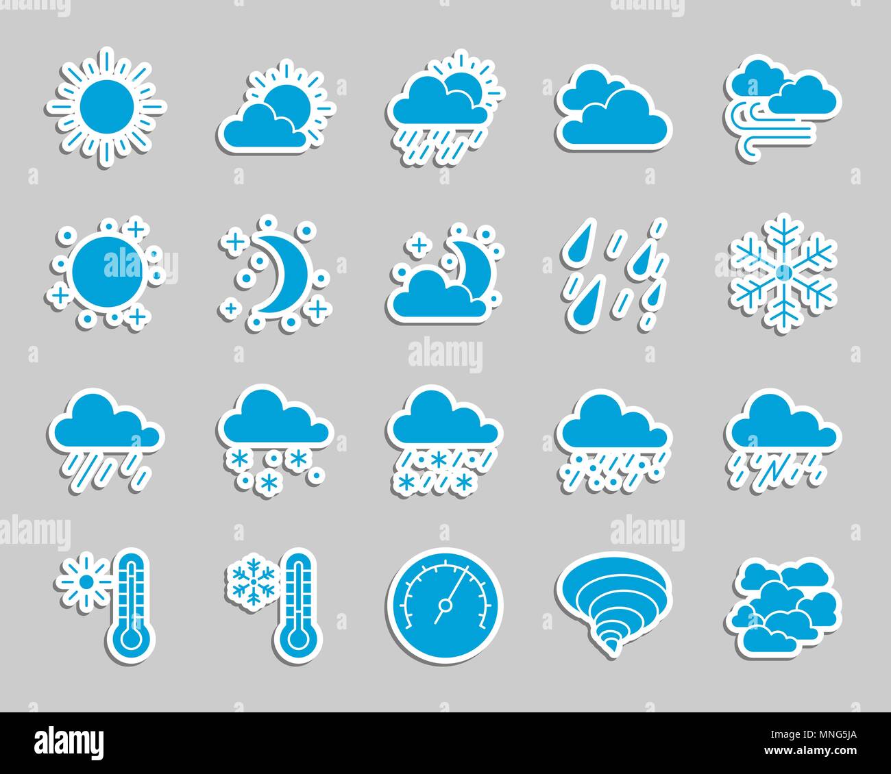 Snowflake climate sign icon vector -Fotos und -Bildmaterial in