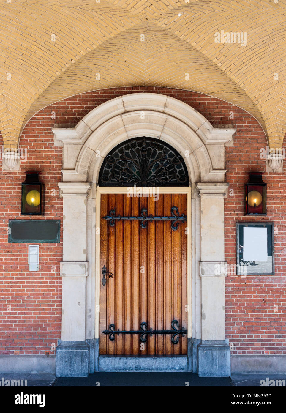Renaissance der vorderen Tür in den Niederlanden Stockfoto