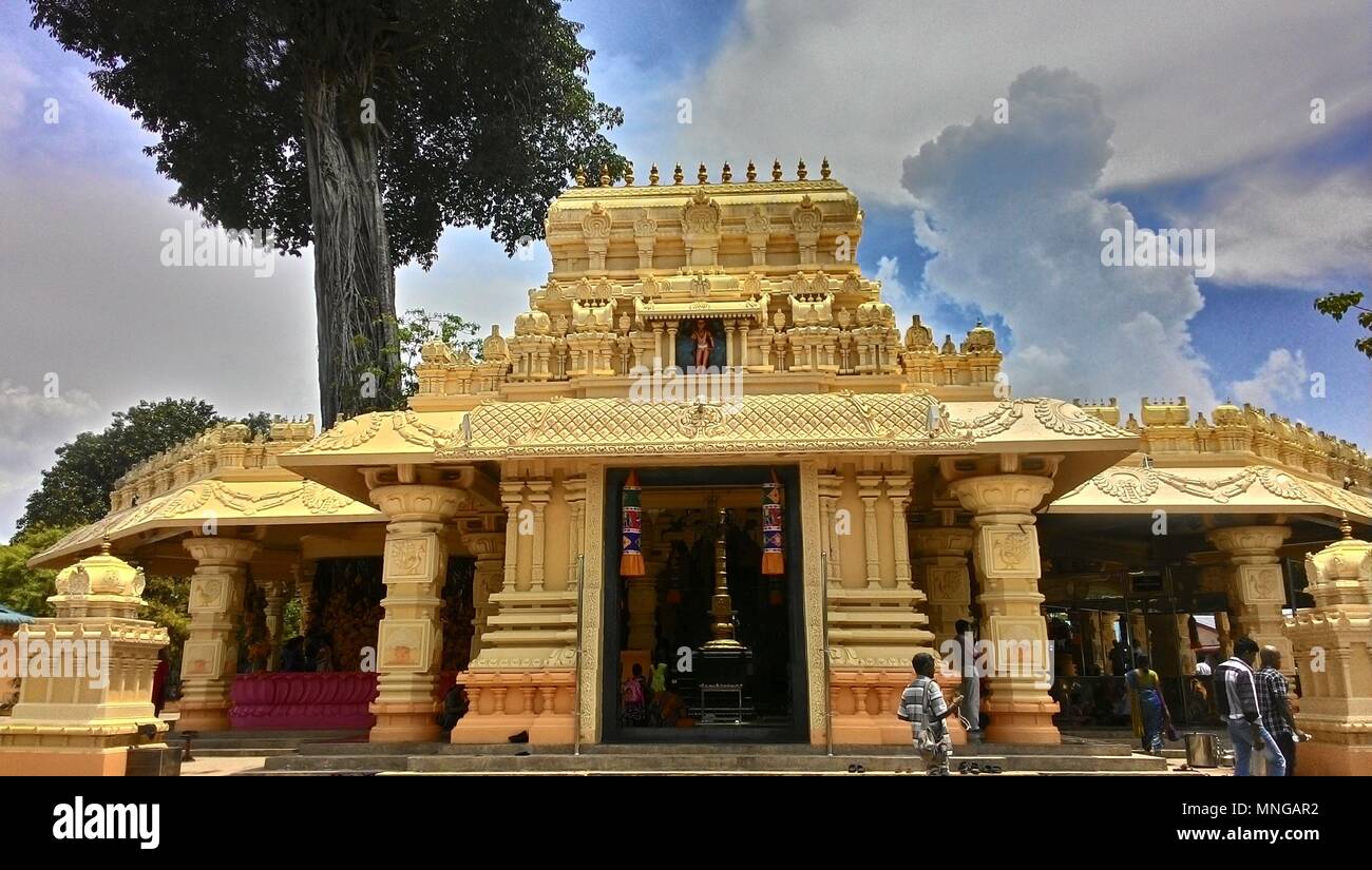 Malaysische Hindu Tempel Stockfoto