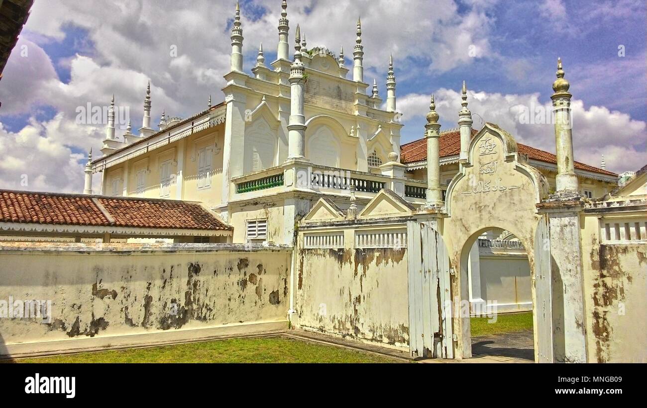 Altes Schloss in Malaysia Stockfoto