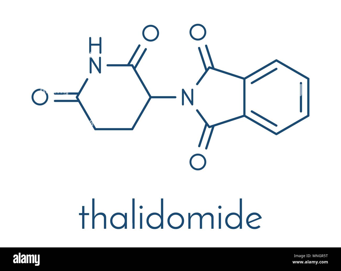 Thalidomid Teratogenes Medikament Molekül Zunächst Als