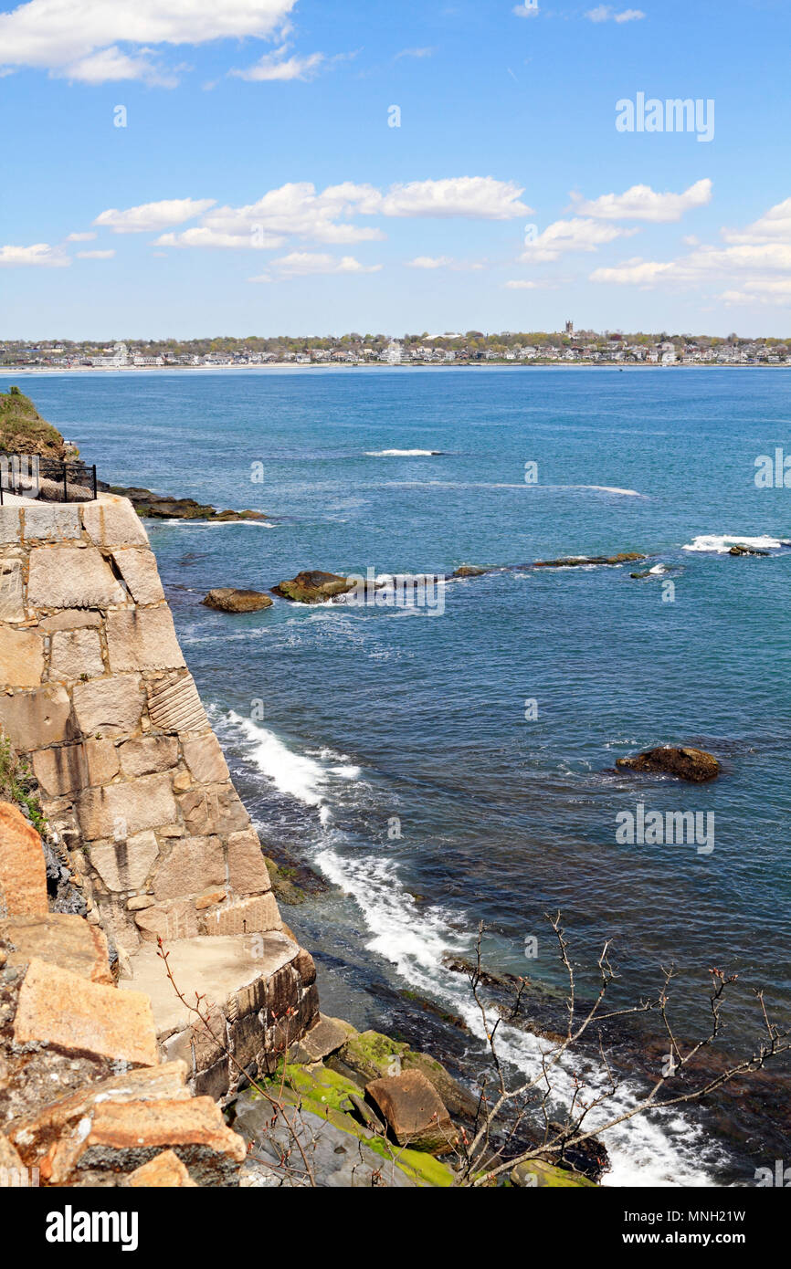 Die Klippe, Newport, Rhode Island, USA Stockfoto