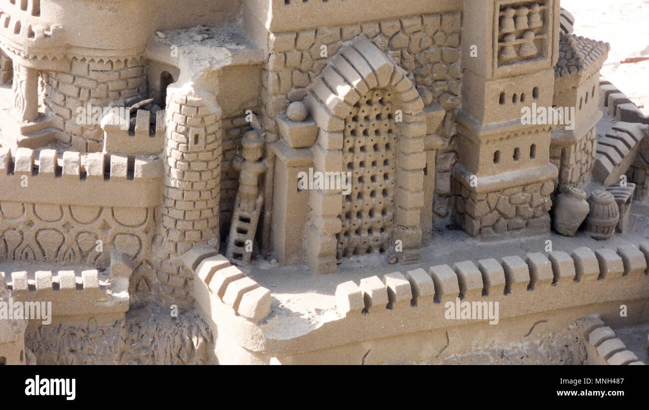 Art und Weise, in der Burg, wenn Sie stark genug sind! Stockfoto