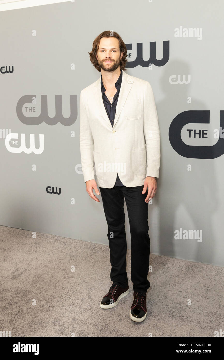 New York, NY - 17. Mai 2018: Jared Padalecki besucht 2018 CW-Netz Upfront zu London Hotel Credit: Lev radin/Alamy leben Nachrichten Stockfoto
