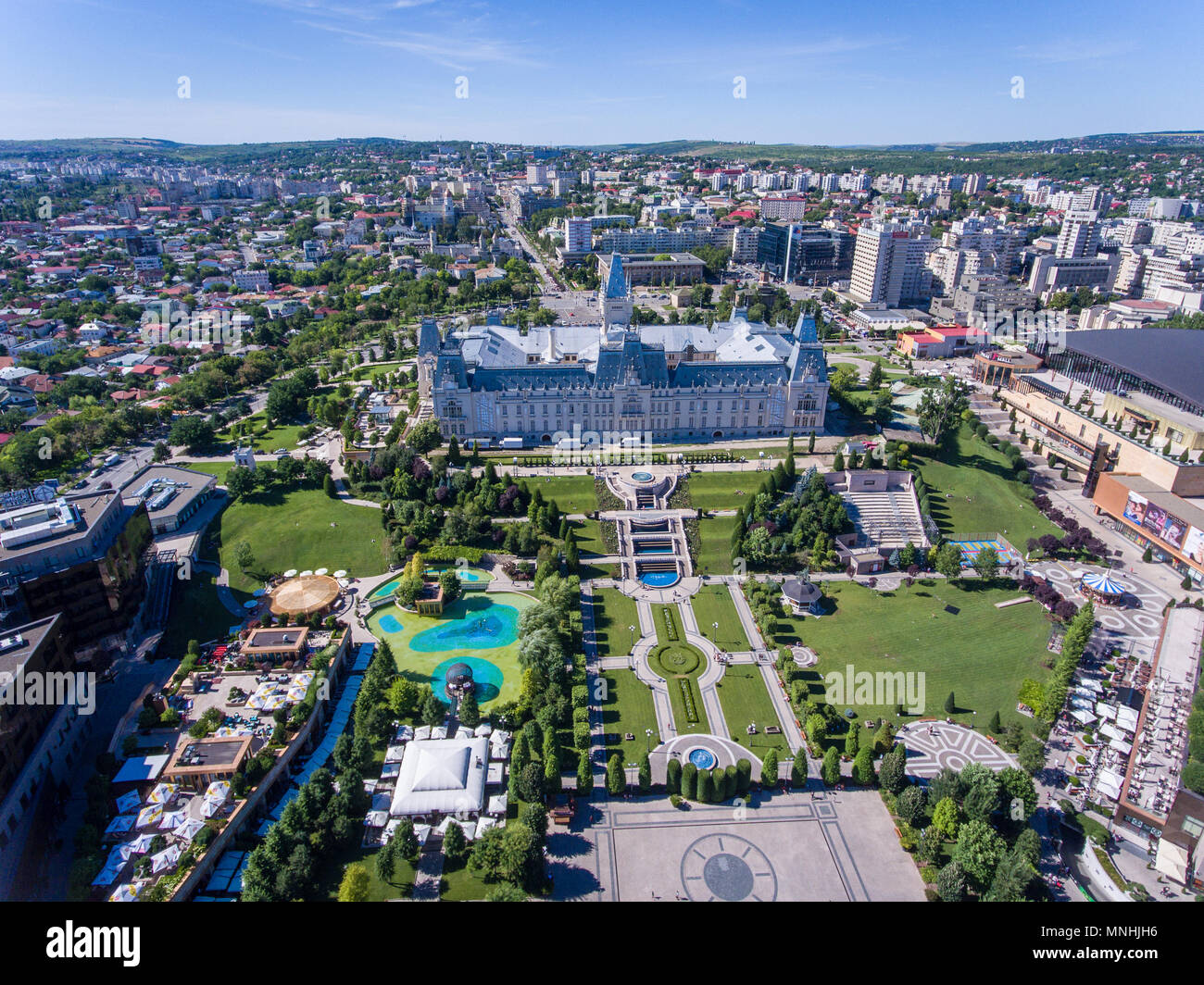 Iasi City Center, Moldau, Rumänien Stockfoto