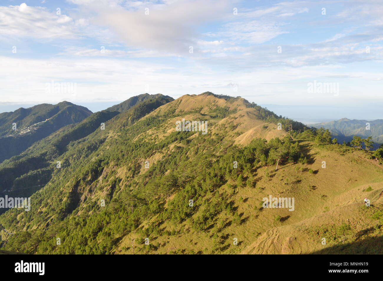 Cordillera Region, Mount Ulap oder Cloud Mountain ist in Ampucao, Itogon, Benguet mit einer Höhe von 1846 m entfernt Stockfoto