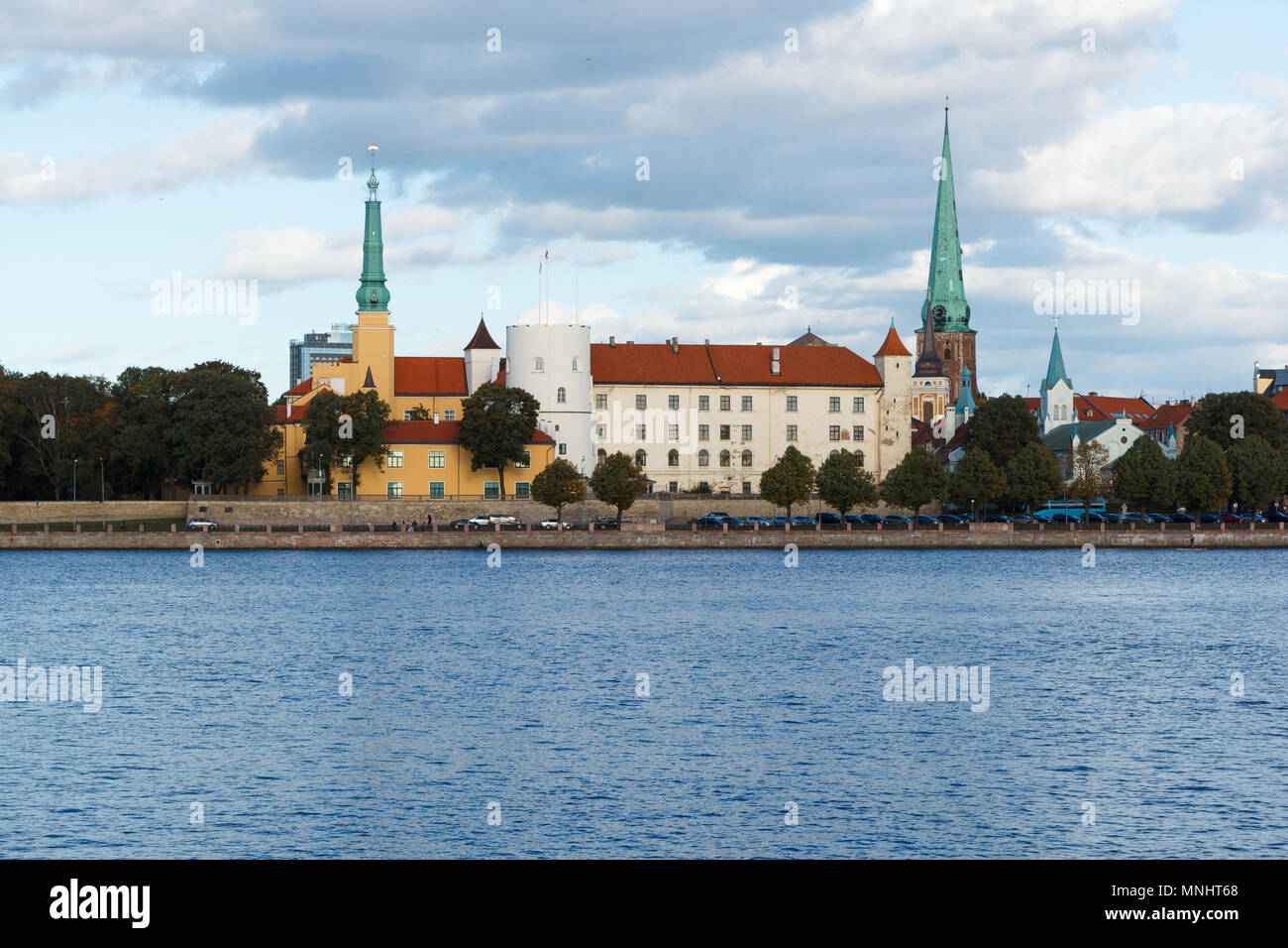 Riga, die Hauptstadt Lettlands Stockfoto
