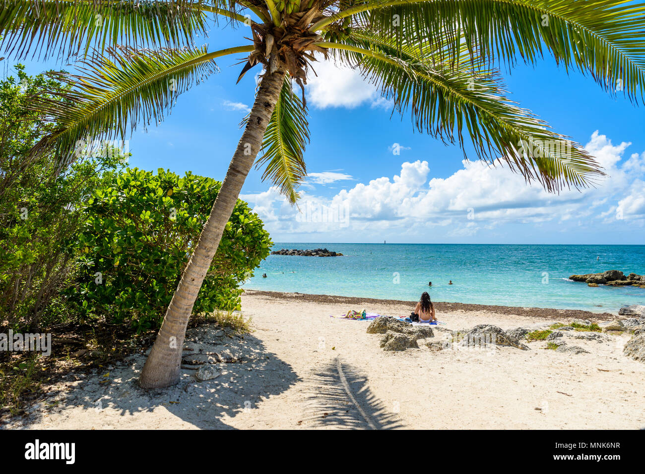 Paradise Beach Am Fort Zachary Taylor Park Key West State Park In Florida Usa Stockfotografie Alamy