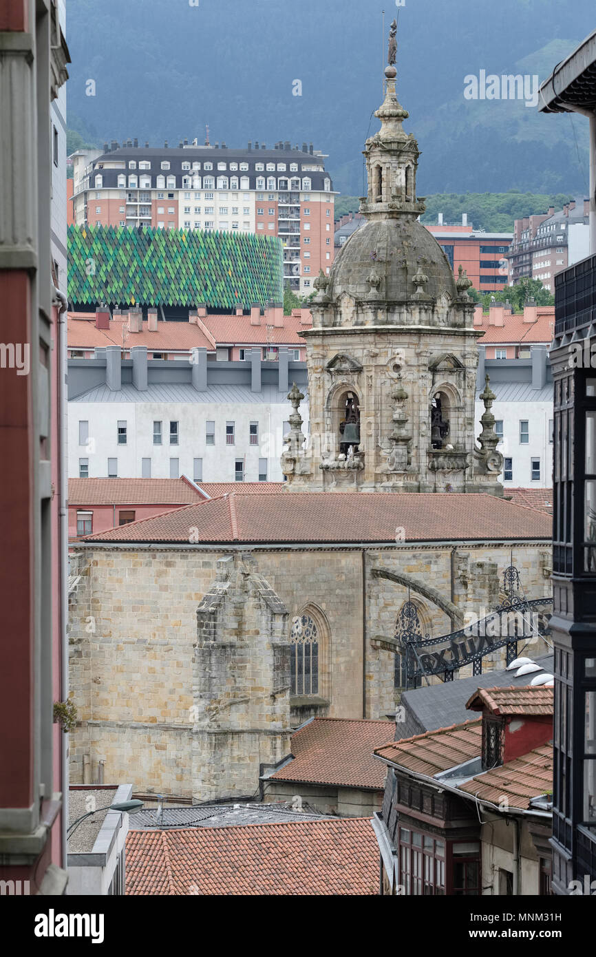 Kirche des Heiligen Antonius der Große, Iglesia de San Anton, Bilbao, Vizcaya, País Vasco, Spanien, Stockfoto