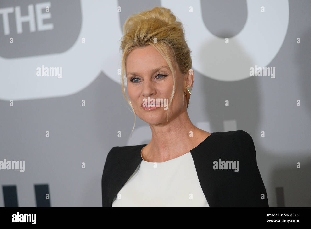 New York, USA. 17 Mai, 2018. Nicollette Sheridan nimmt die 2018 CW-Netz im Voraus an das Hotel in London am 17. Mai 2018 in New York City. Credit: Erik Pendzich/Alamy leben Nachrichten Stockfoto
