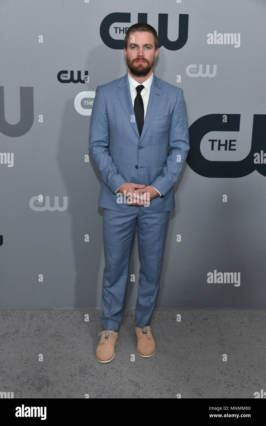 New York, USA. 17 Mai, 2018. Stephen Amell besucht die 2018 CW-Netz im Voraus an das Hotel in London am 17. Mai 2018 in New York City. Credit: Erik Pendzich/Alamy leben Nachrichten Stockfoto