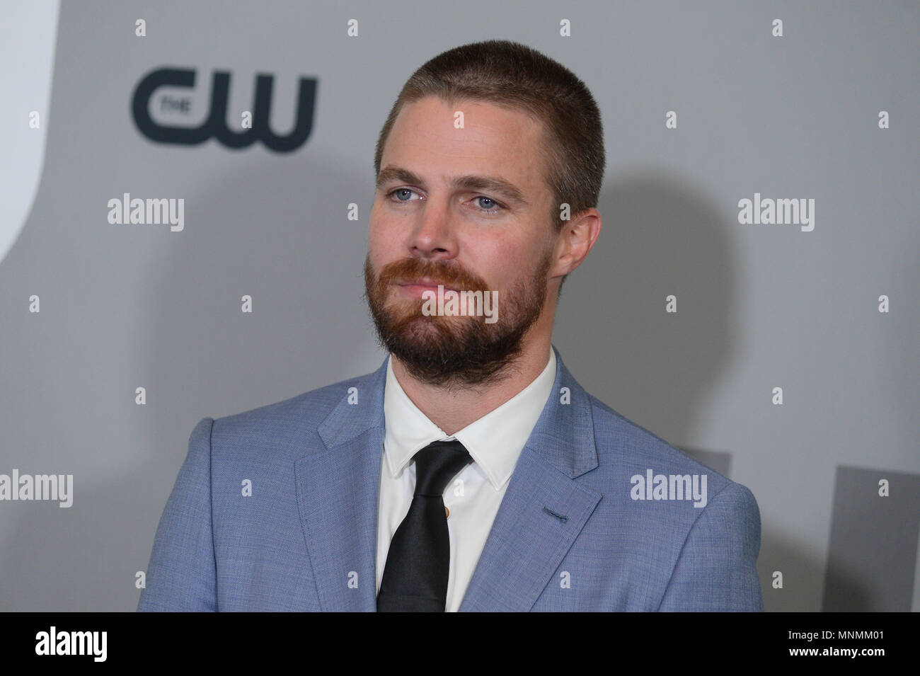 New York, USA. 17 Mai, 2018. Stephen Amell besucht die 2018 CW-Netz im Voraus an das Hotel in London am 17. Mai 2018 in New York City. Credit: Erik Pendzich/Alamy leben Nachrichten Stockfoto