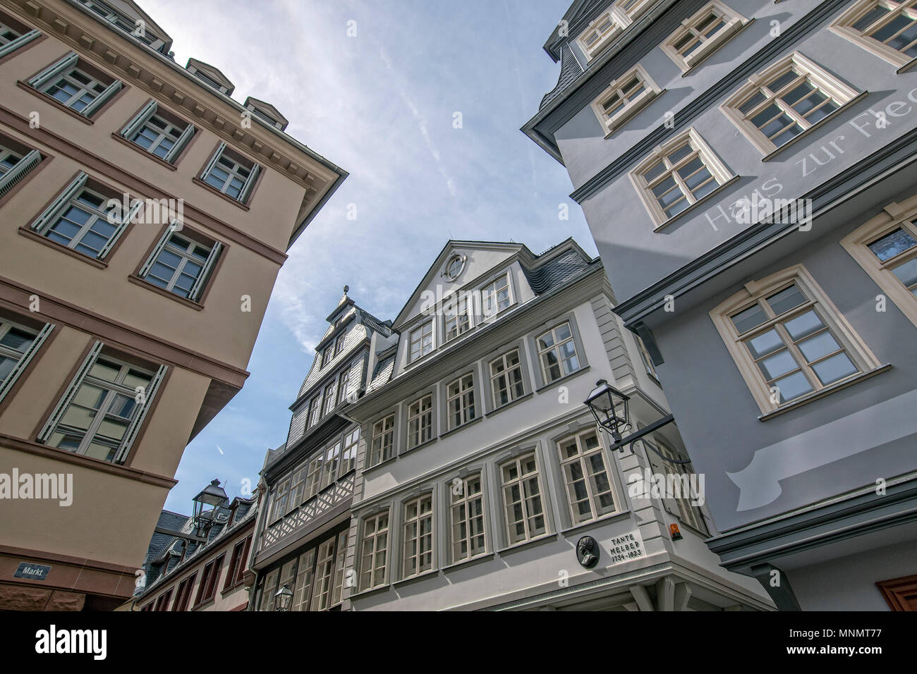 Die Neue Frankfurter Altstadt, Zwischen Der Roemer Und Die Kathedrale ...