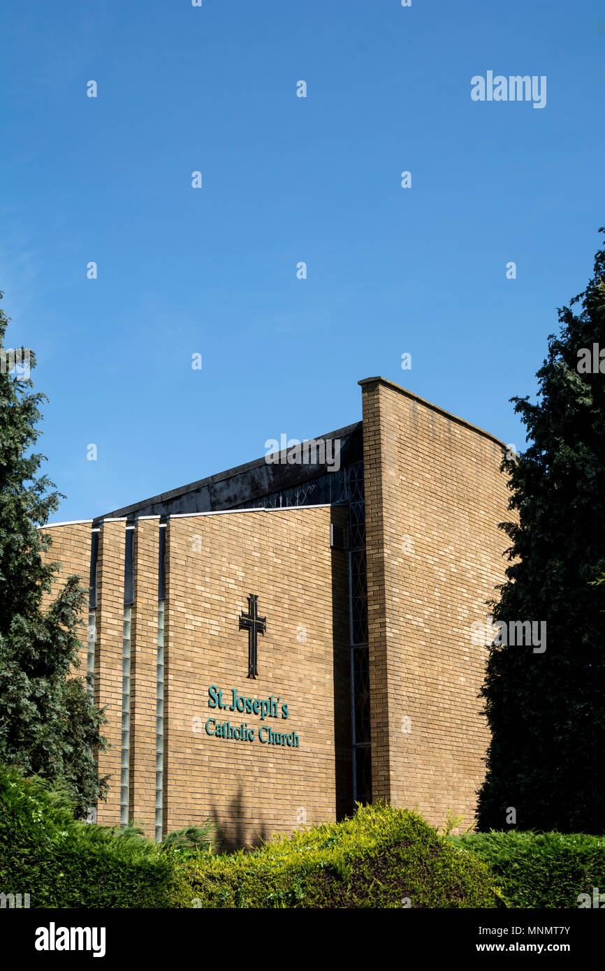 St. Joseph's Catholic Church, Whitnash, Warwickshire, England, Großbritannien Stockfoto