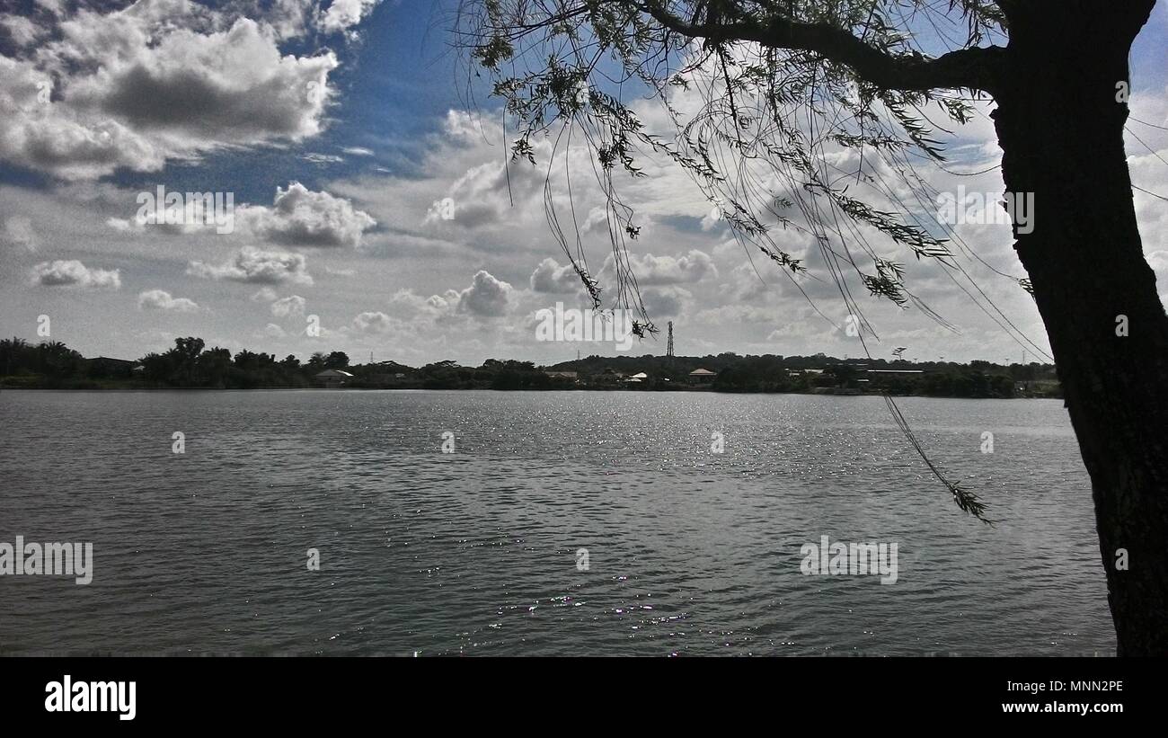 Crocodile Lake in Malaysia Stockfoto