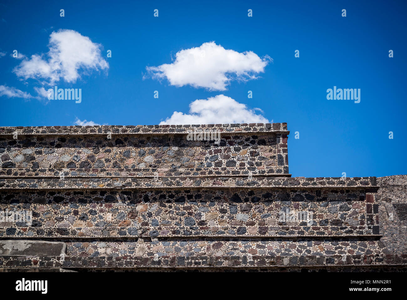 Teotihuacan, ehemaliger präkolumbischen Stadt und eine archäologische Komplex nordöstlich von Mexiko-Stadt, Mexiko Stockfoto