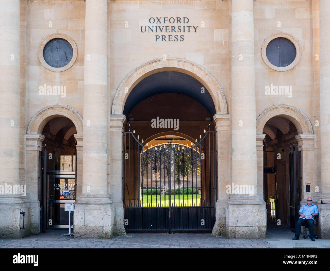 Oxford University Press, Weltgrößte University Press, Oxford, Oxfordshire, England, UK, GB. Stockfoto