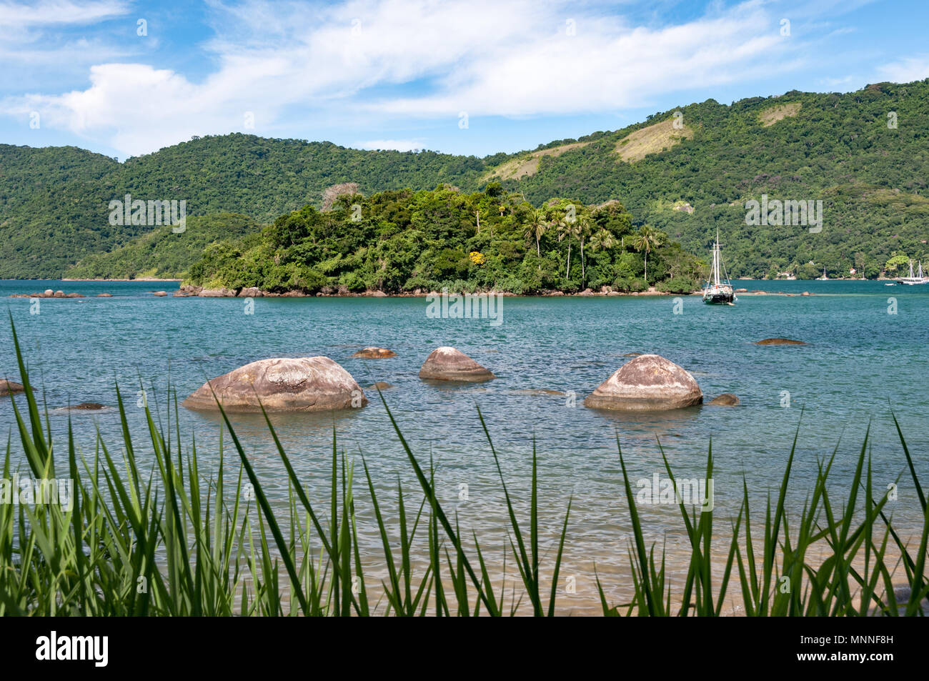 Exotischen Ort Ilha Grande von Brasilien Stockfoto