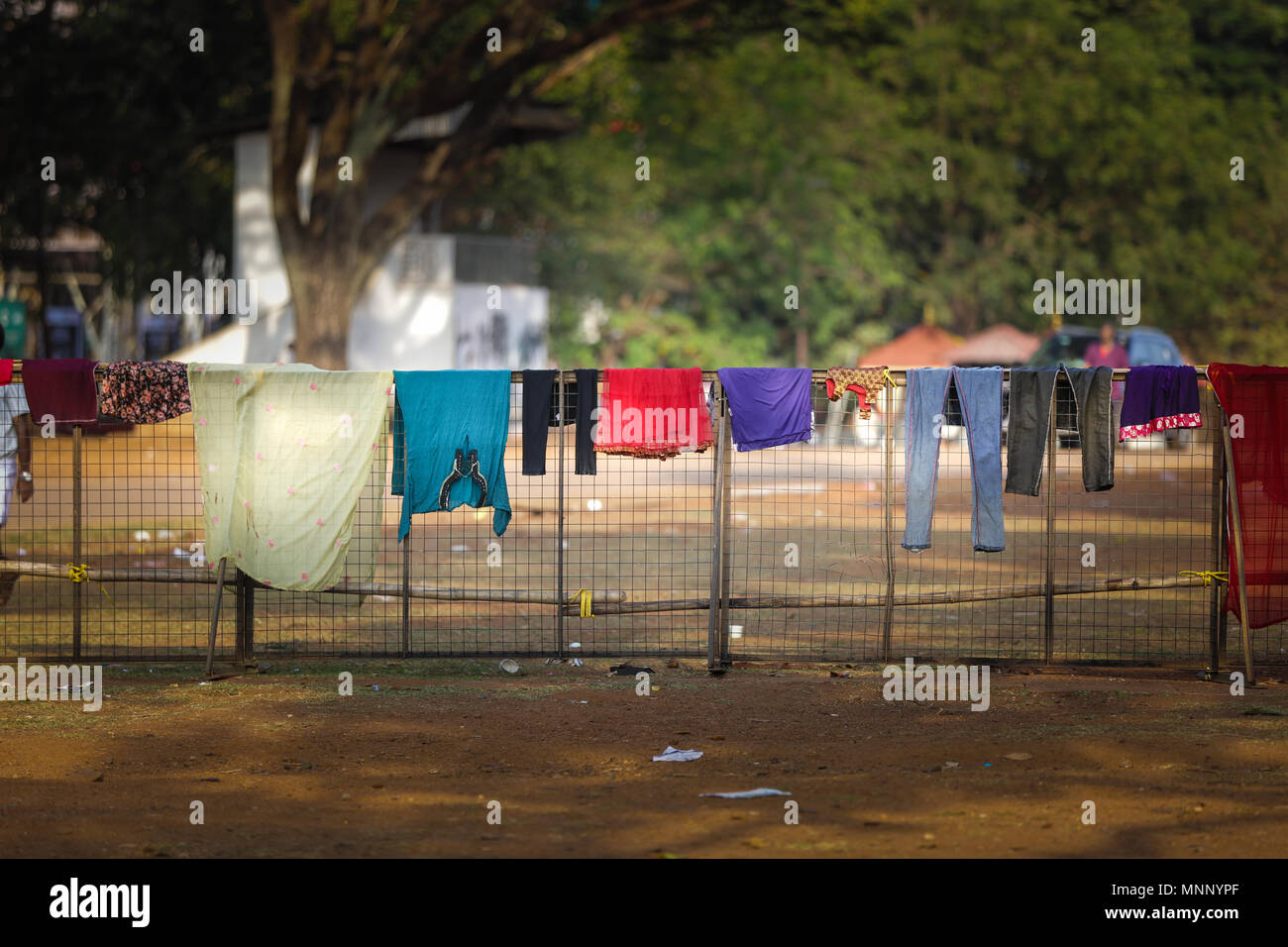 Das Leben von Einsamkeit Stockfoto