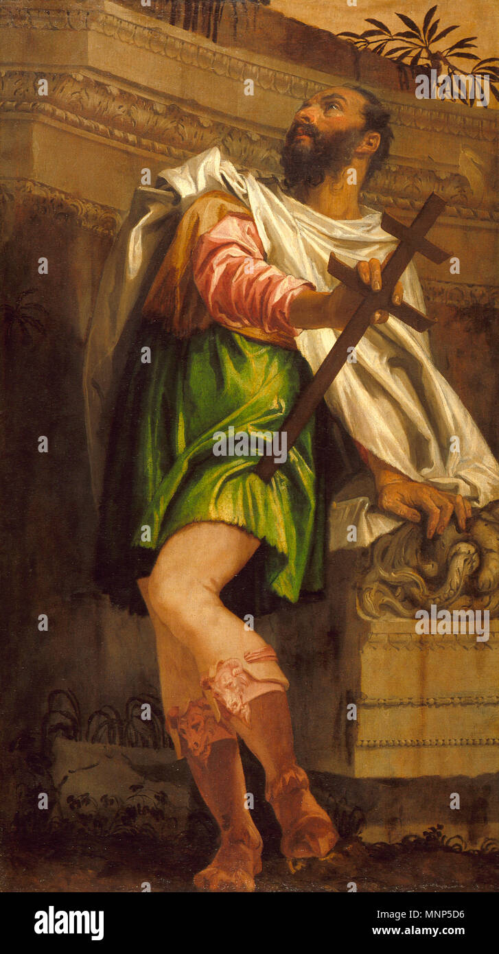 958 Paolo Veronese - Allegorie der Navigation mit einem Cross-Staff, Averroes Stockfoto