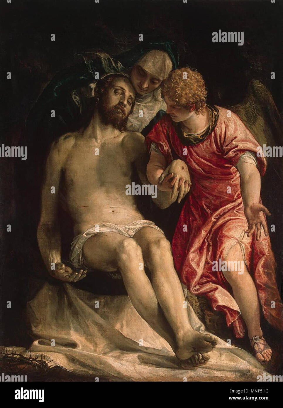 958 Paolo Veronese - Pietà - WGA 24830 Stockfoto