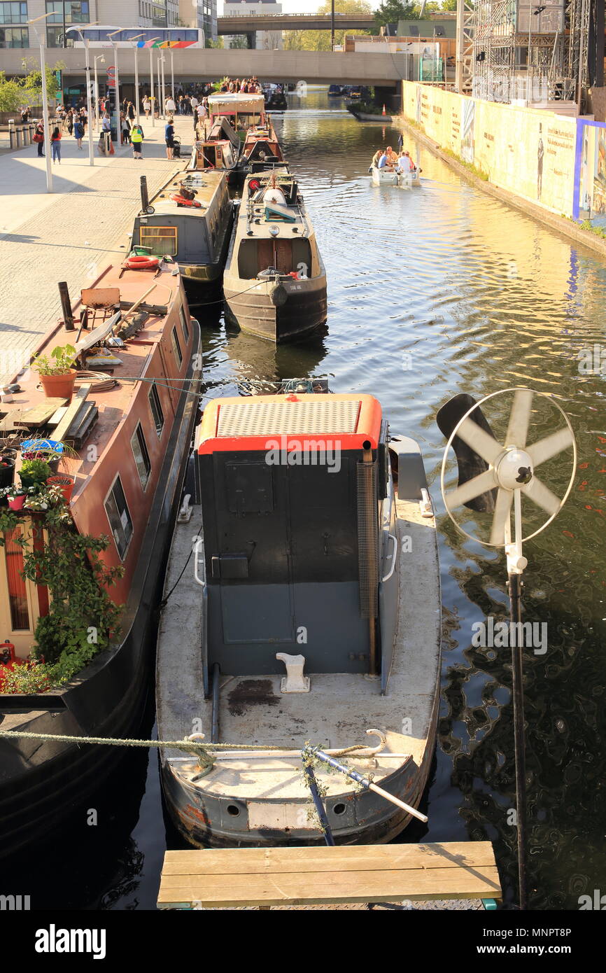 Canalweal Kavalkade in Little Venice, Maida Vale London Stockfoto