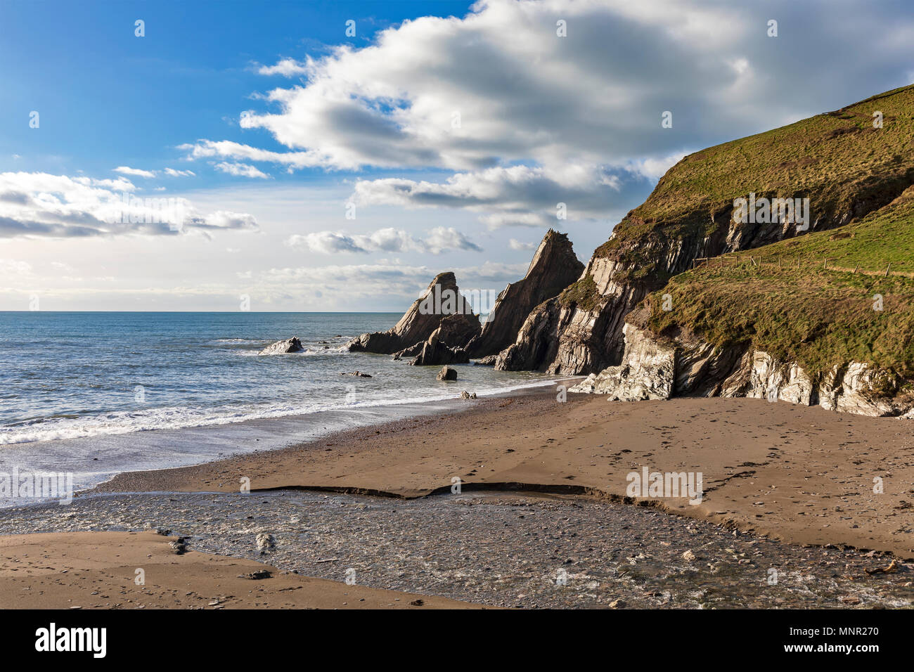 Ayrmer Cove, South Devon Stockfoto