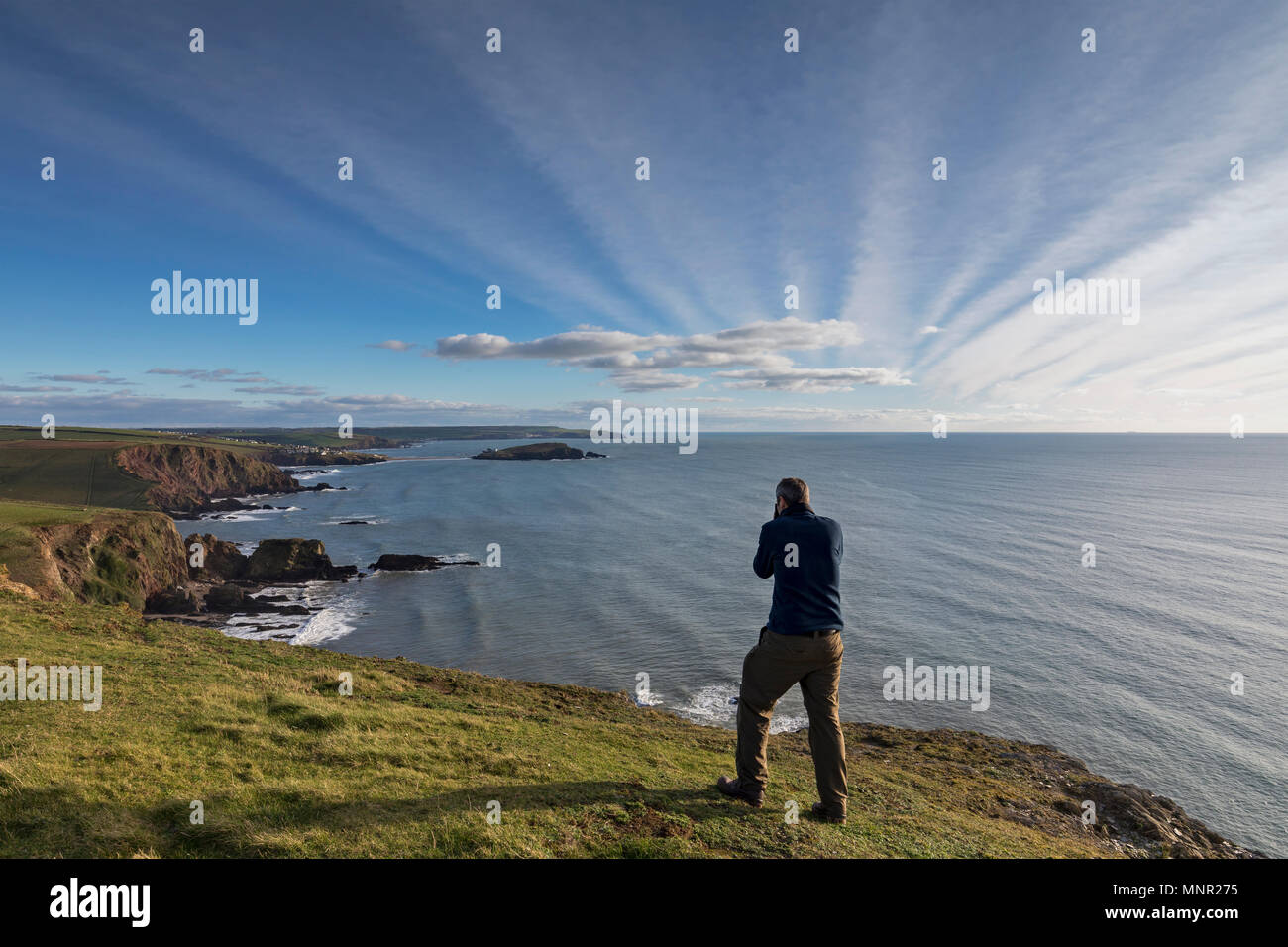 Ayrmer Cove, South Devon Stockfoto