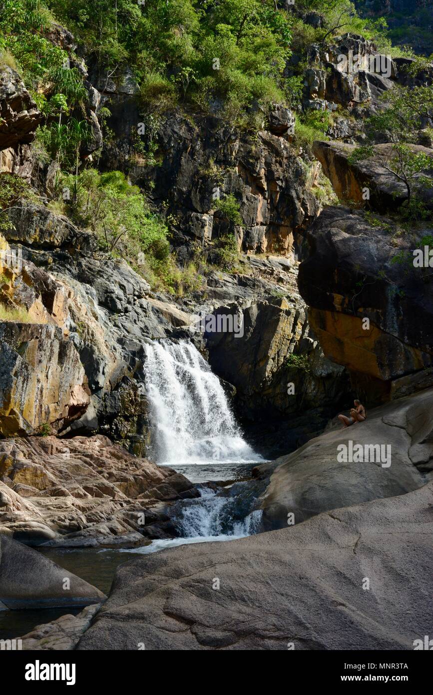 Jourama Falls, Bruce Hwy, Yuruga QLD, Australia Stockfoto