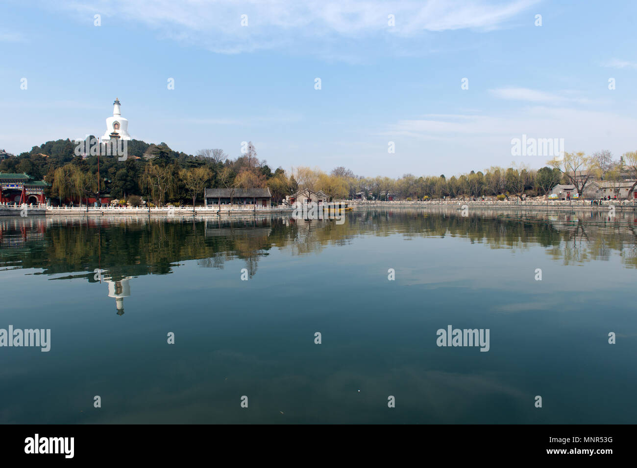 Beihai Park in Peking, China Stockfoto