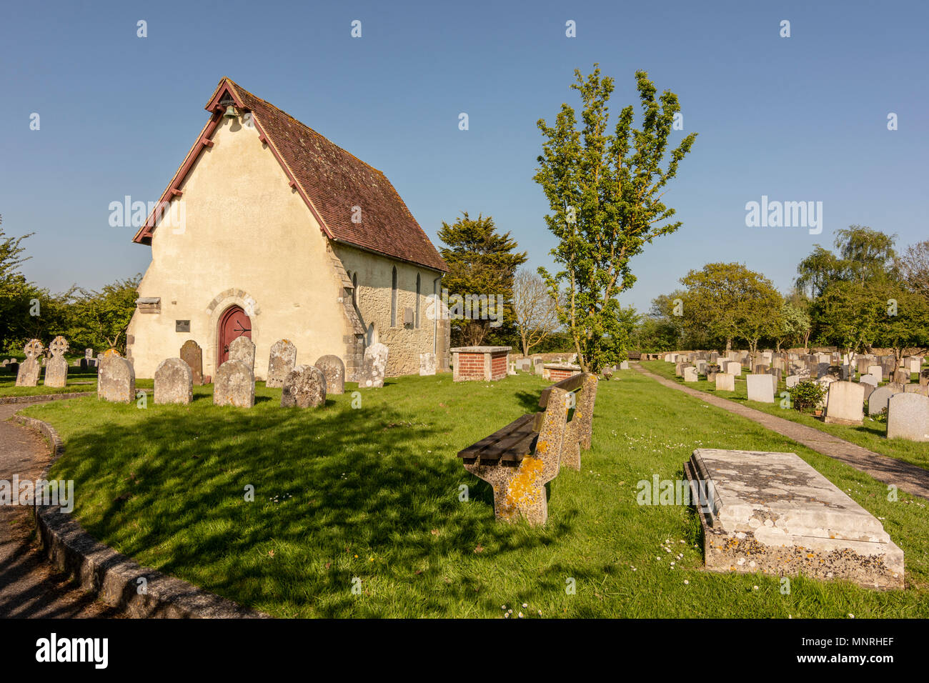 St Wilfred's Kapelle, Kirche Norton, West Sussex, UK. Stockfoto