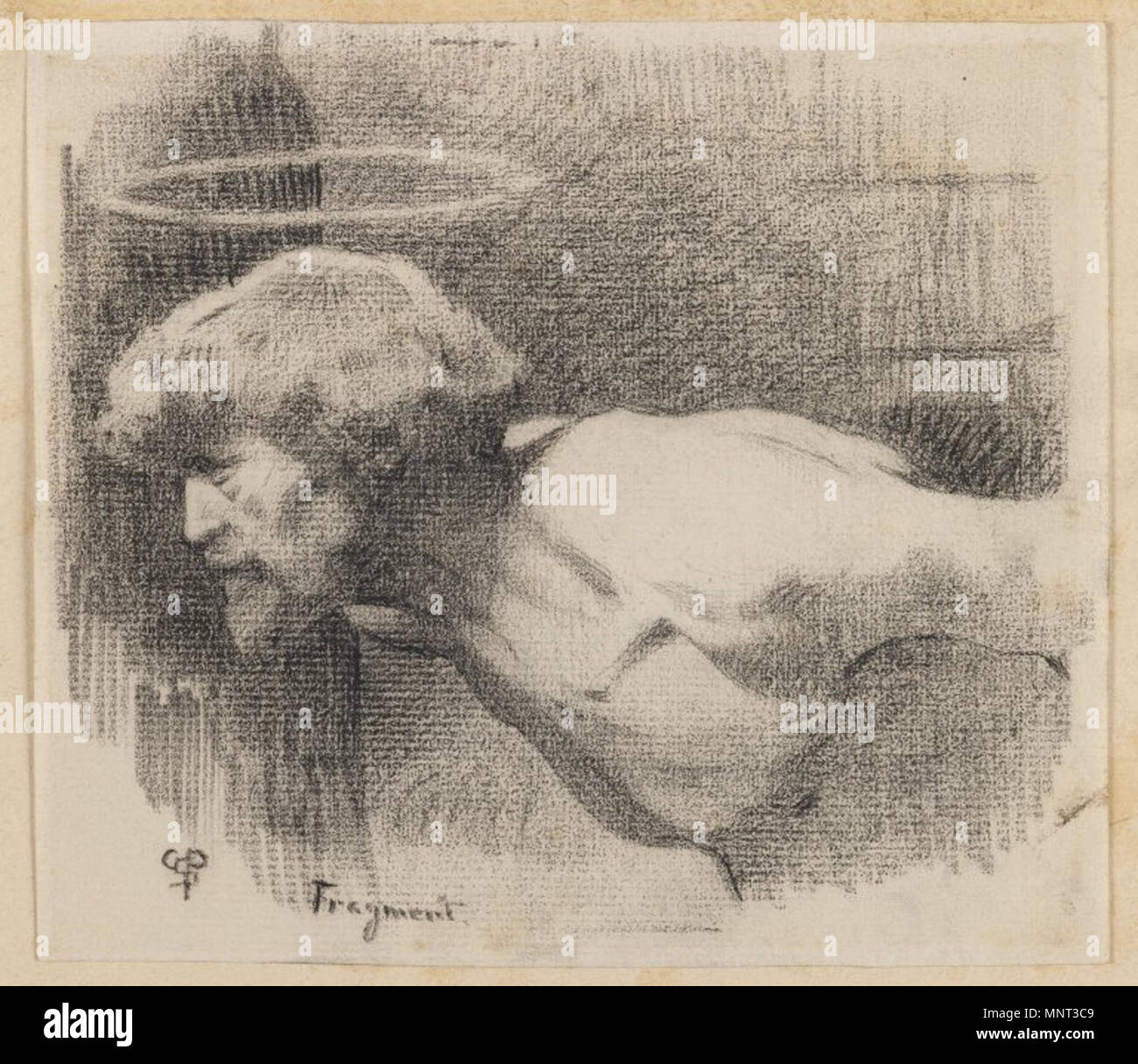 Die Enthauptung des Hl. Johannes des Täufers zwischen 1879 und 1883. 969 Brooklyn Museum - Enthauptung des Hl. Johannes der Täufer - Charles Sprague Pearce Stockfoto