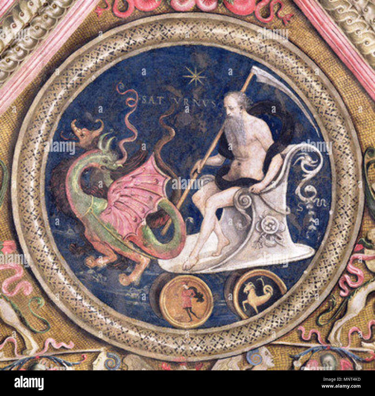 . Italiano: Pietro Perugino, Volta del Collegio del Cambio: affresco astrologico di Saturno. 11. März 2015. Pietro Perugino (1446-1524), alternative Namen Geburt Name: Pietro Vannucci Beschreibung italienischer Maler Geburtsdatum / Tod zwischen ca. 1445 und ca. 1448 1523 Ort der Geburt / Todes Città della Pieve Fontignano Arbeit Lage Perugia, Florenz, Rom, Orvieto Authority control: Q 5827 VIAF: 228460912 ISNI: 0000 00038692 0520 ULAN: 500024544 LCCN: n 84039337 WGA: PERUGINO, Pietro Perugino, WorldCat 974 Saturno Stockfoto