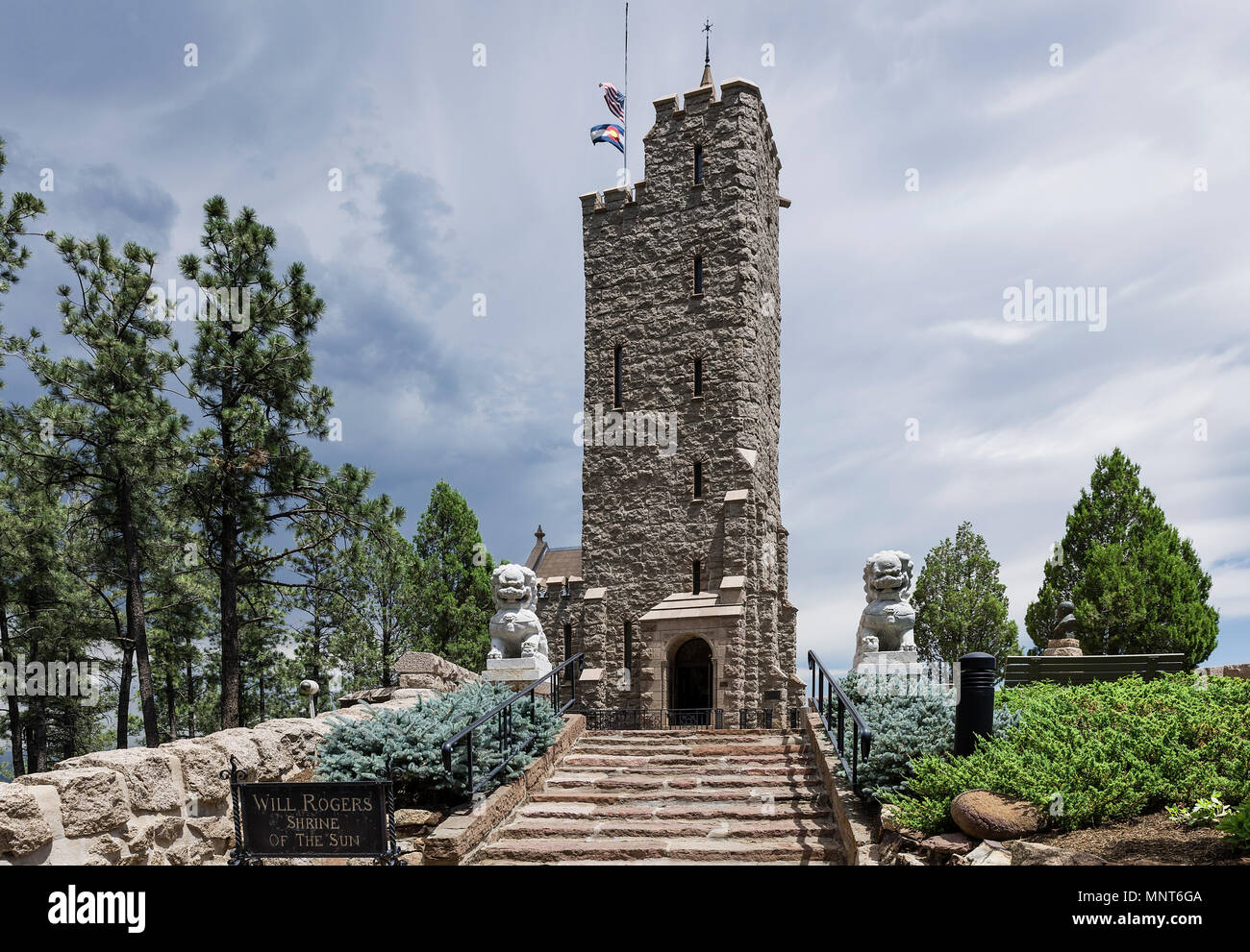 Will Rogers Schrein der Sonne, Colorado Springs, Colorado, USA Stockfoto