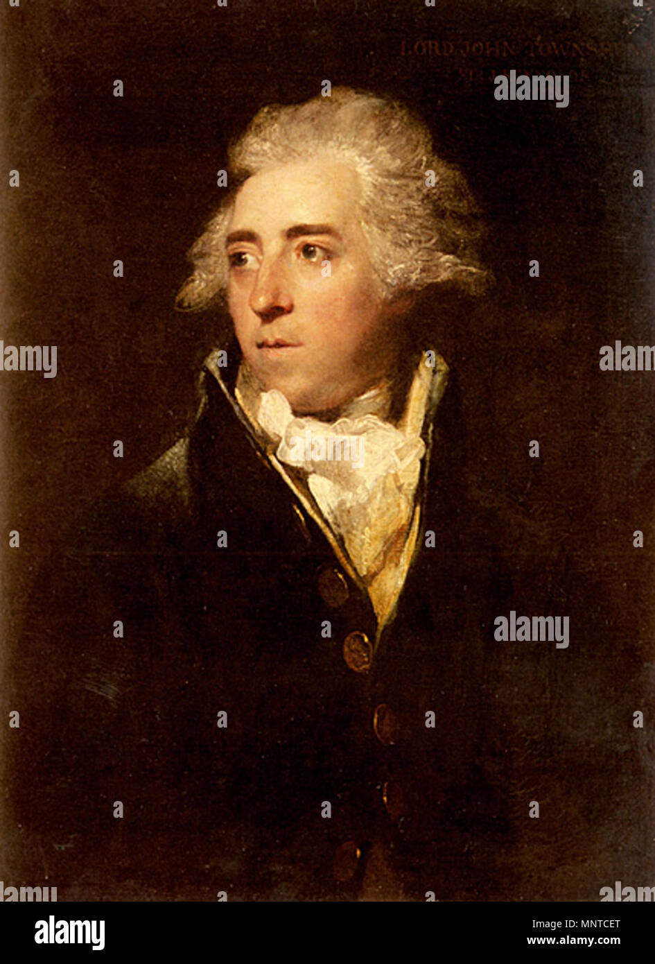 . Englisch: Lord John townshend (1757-1833). 18. Joshua Reynolds (1723 - 1792) Beschreibung britische Maler Geburtsdatum / Tod 16. Juli 1723 23. Februar 1792 Ort der Geburt / Todes Berkswell London Arbeiten Ort London, Welshpool, Italien Authority control: Q 194402 VIAF: 27081216 ISNI: 0000 0001 0881 5237 ULAN: 500004539 84168483 LCCN: n NLA: 35449606 WorldCat 1020 Portrait von Lord John townshend Stockfoto . Englisch: Lord John townshend (1757-1833). 18. Joshua Reynolds (1723 - 1792) Beschreibung britische Maler Geburtsdatum / Tod 16. Juli 1723 23. Februar 1792 Ort der Geburt / Todes Berkswell London Arbeiten Ort London, Welshpool, Italien Authority control: Q 194402 VIAF: 27081216 ISNI: 0000 0001 0881 5237 ULAN: 500004539 84168483 LCCN: n NLA: 35449606 WorldCat 1020 Portrait von Lord John townshend Stockfoto