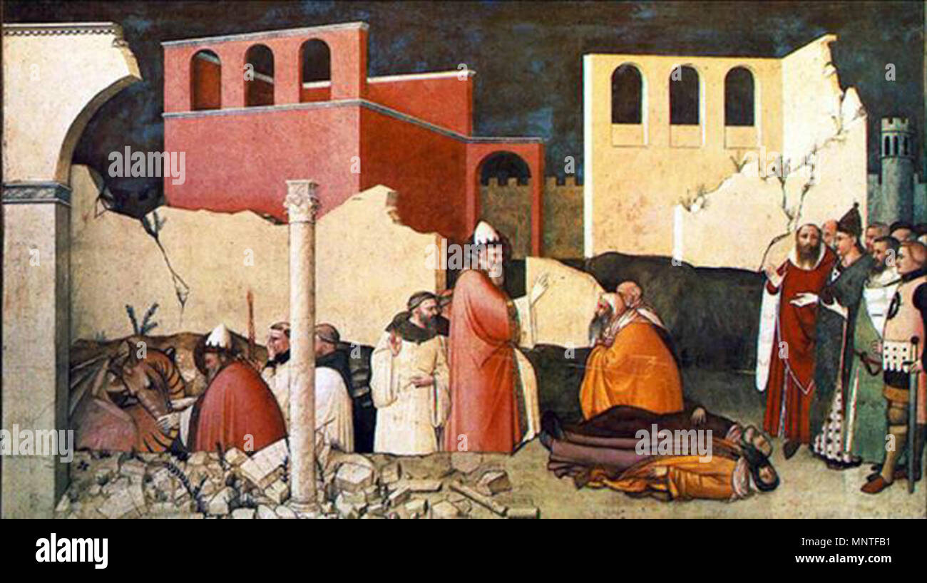 . Papst Sylvester porträtierte ich ein Drache aus dem Forum Romanum und der Wiederbelebung seiner Opfer. . Maso Di Banco ( - 1348) Alternative Namen Maso; Maso Di Banco Giottino; Maso Di Banco Giottino; di Banco Maso; Maso Di Banco Beschreibung italienischen Maler und Bildhauer Geburtsdatum / Tod 1348 Ort der Geburt / Tod Florenz Florenz Arbeitsort Florenz Befehlsgewalt: Q 514664 VIAF: 42684673 ISNI: 0000 0000 79927845 ULAN: 500008558 LCCN: n 85016738 WGA: MASO DI BANCO WorldCat 1014 Popesylvesterdragon Stockfoto