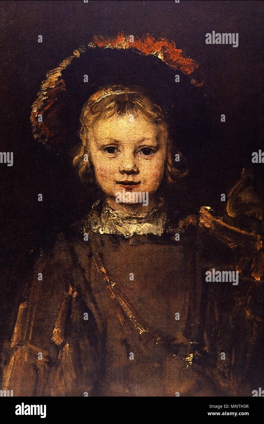 Portrait des Künstlers. TBD, werden aktualisiert. 1021 Portrait des Künstlers... - Rembrandt Harmenszoon van Rijn Stockfoto
