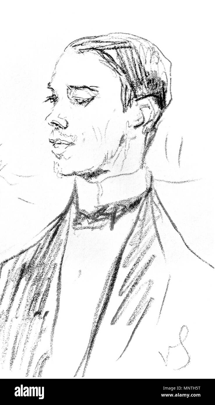 LEAD Technologies Inc. V1.01. Portrait von vazlav Nizhinsky. 1910. Bleistift auf Papier auf Karton. Das Museum des Theaters in St. Petersburg, Russland. Valentin Serov (1865-1911) Russische Alternative Namen: Валентин Александрович Серов Beschreibung russische Maler Geburtsdatum / Tod 19. Januar 1865 (7. Januar 1865 im Julianischen Kalender) 22. November 1911 (5. Dezember 1911 im Julianischen Kalender) Ort der Geburt / Todes Sankt Petersburg Moskau Arbeitsort Niederlande (1885), Belgien (1885), Deutschland (1855); Italien (1887); Paris (1889); Italien (1904); Griechenland (1907), Italien (1910), Paris (1910) Stockfoto