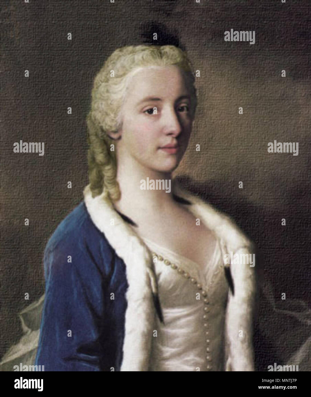 . Marie Charlotte Boissier, détail. 18. Jean-Étienne Liotard (1702 - 1789) Alternative Namen Jean-Etienne Liotard, Türkische Maler Beschreibung Genfer pastellist, Maler, Grafiker und Miniaturisten Datum der Geburt / Tod 22. Dezember 1702 vom 12. Juni 1789 Ort der Geburt / Todes Genf Genf Arbeitsort Genf, Paris, Italien, Wien, Frankreich, Konstantinopel und heute Istanbul (1738-1742), England, Amsterdam (1756), Paris (1757), Den Haag (1771 - ....), London (1772 - ....) Kontrolle: Q 123757 VIAF: 61675695 ISNI: 0000 0001 2135 8288 ULAN: 500003329 50051951 LCCN: n NLA: 353076 Stockfoto