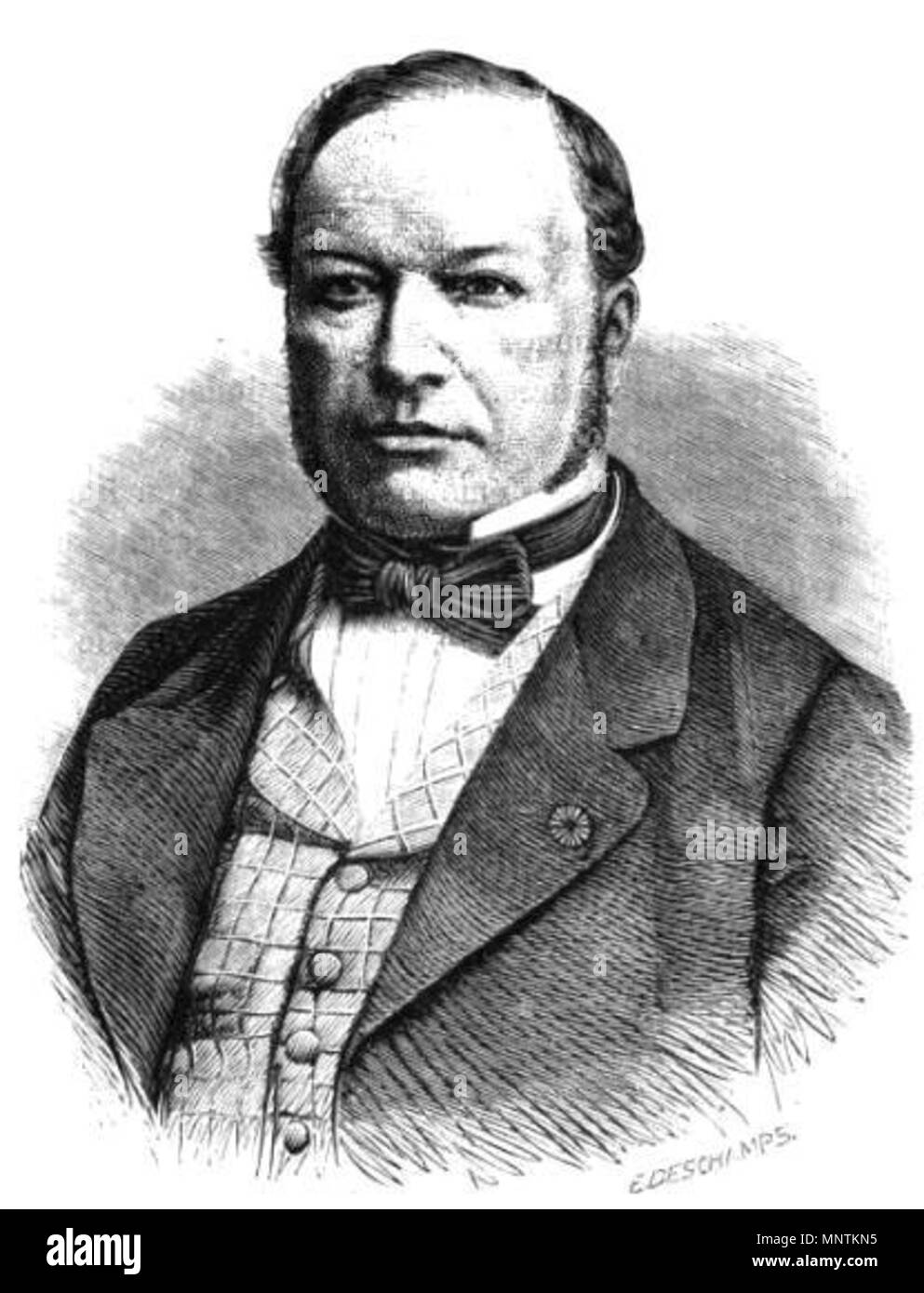 . M. Louvet. 1869. E. Deschamps 826 Louvet, Athanase Stockfoto