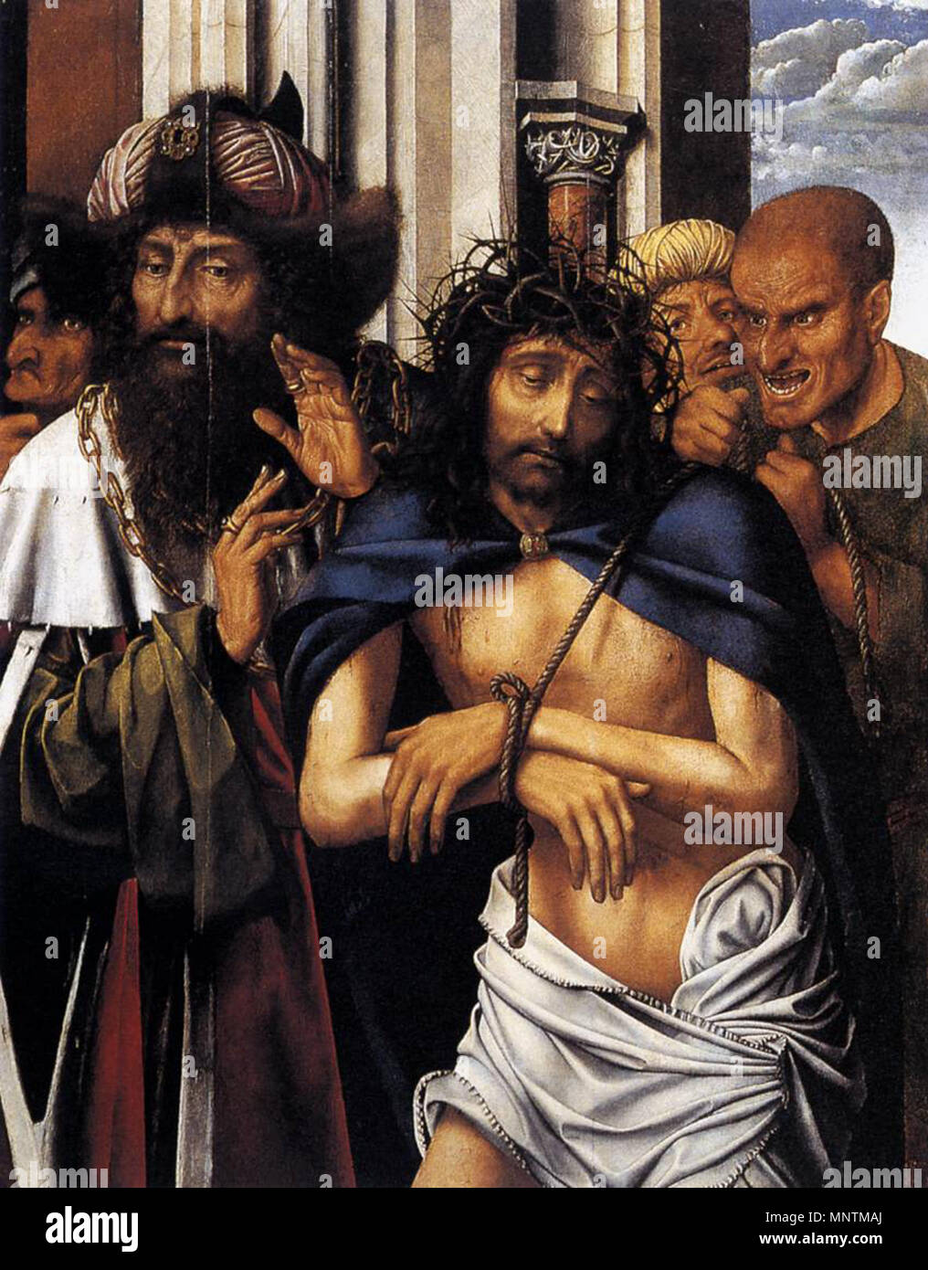 Ecce Homo 1526. 1036 Quinten Massijs (I) - Ecce Homo-WGA 14291 Stockfoto