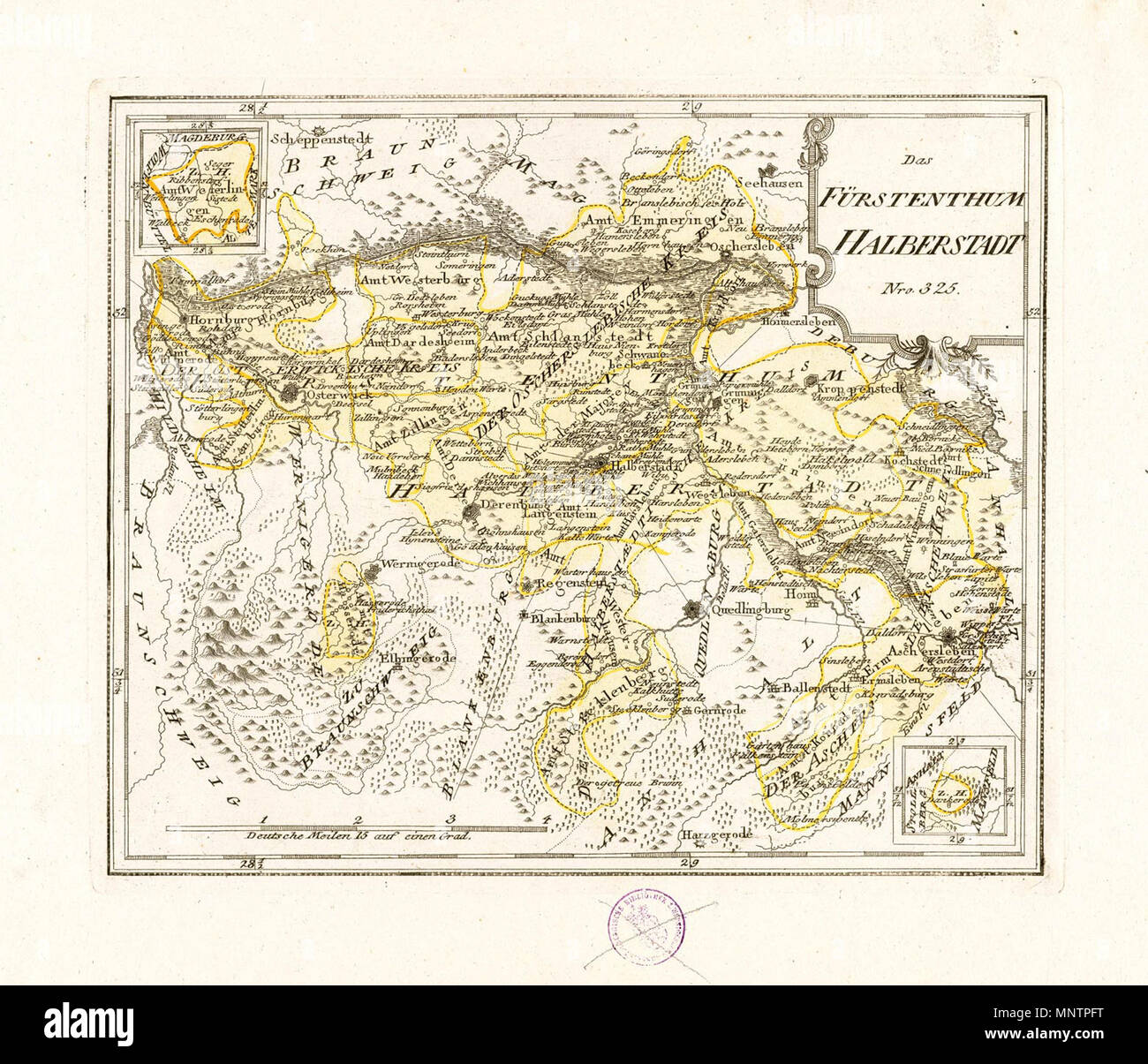 . English: Des Fürstenthum Halberstadt. Nro. 325. Kupferstich, 27 × 22 cm. 1795. Franz Johann Joseph von Reilly (1766-1820) Alternative Namen Reilly, Franz Johann Joseph von Beschreibung österreichischer Verleger und Schriftsteller Geburtsdatum / Tod 18. August 1766 vom 6. Juli 1820 Ort der Geburt / Tod Wien Wien Zeitraum 1790 - 1800 Standort Wien Behörde: Q 113944 VIAF: 102371035 ISNI: 0000 0001 1839 240 X LCCN: 88624007 n GND: 118748017 SUDOC: 158784243 WorldCat 1047 Reilly 325 Stockfoto