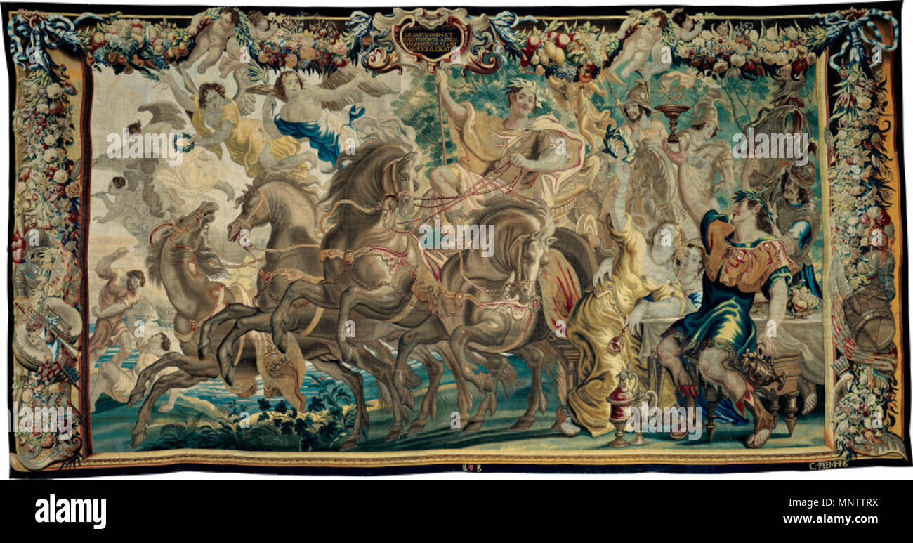 753 Justus van Egmont - Der Triumph der Caesar Stockfoto