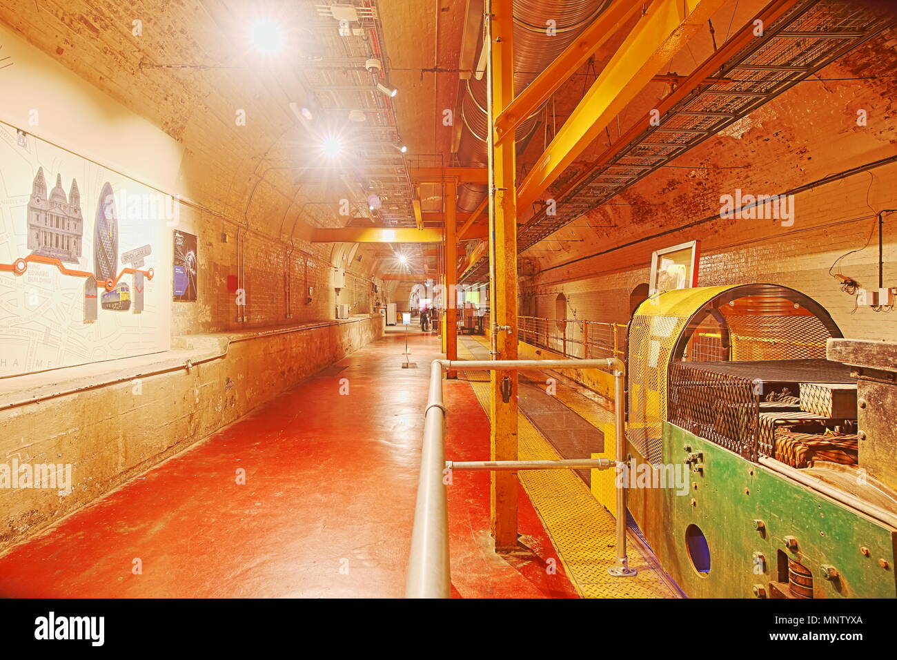 Post Mailraill in Mount Pleasant Filtermanager Stockfoto