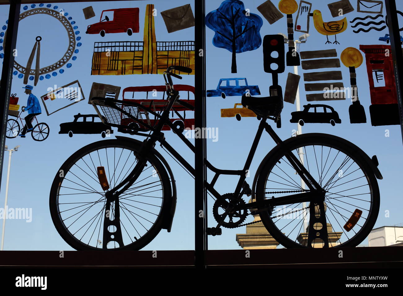 Post Mailraill in Mount Pleasant Filtermanager Stockfoto