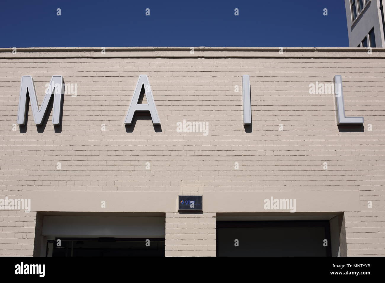 Post Mailraill in Mount Pleasant Filtermanager Stockfoto