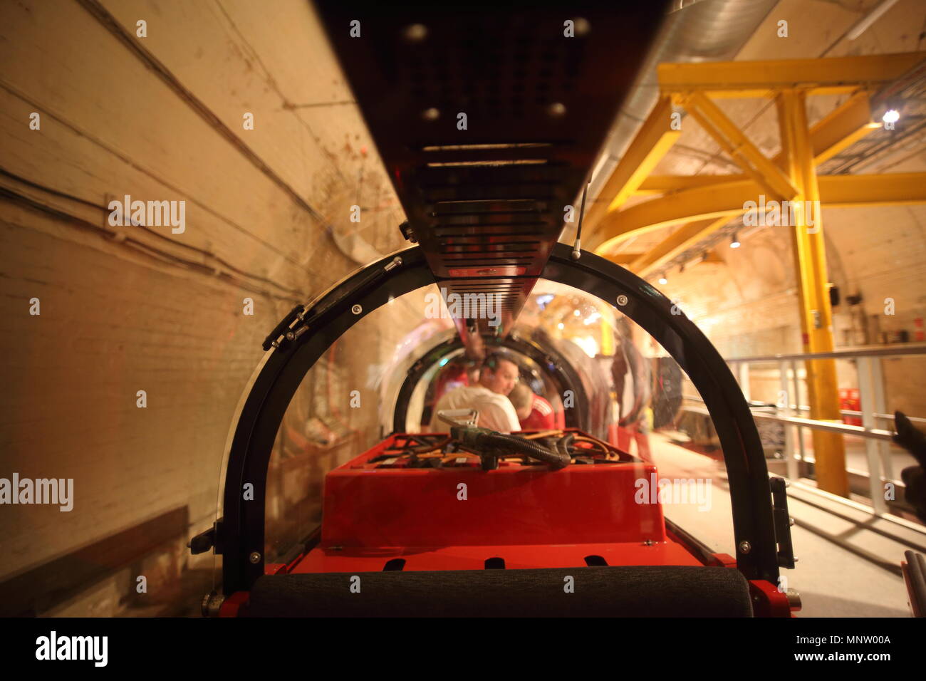 Post Mailraill in Mount Pleasant Filtermanager Stockfoto