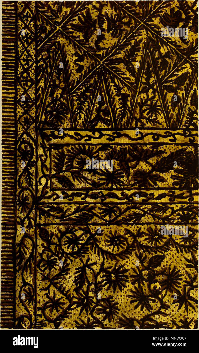 'De inlandsche kunstnijverheid in Nederlandsch Indië' (1912) Stockfoto