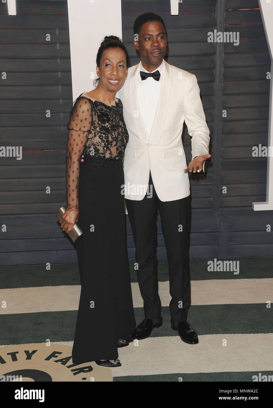 Chris Rock With Wife And Daughter Stockfotos Und Bilder Kaufen Alamy