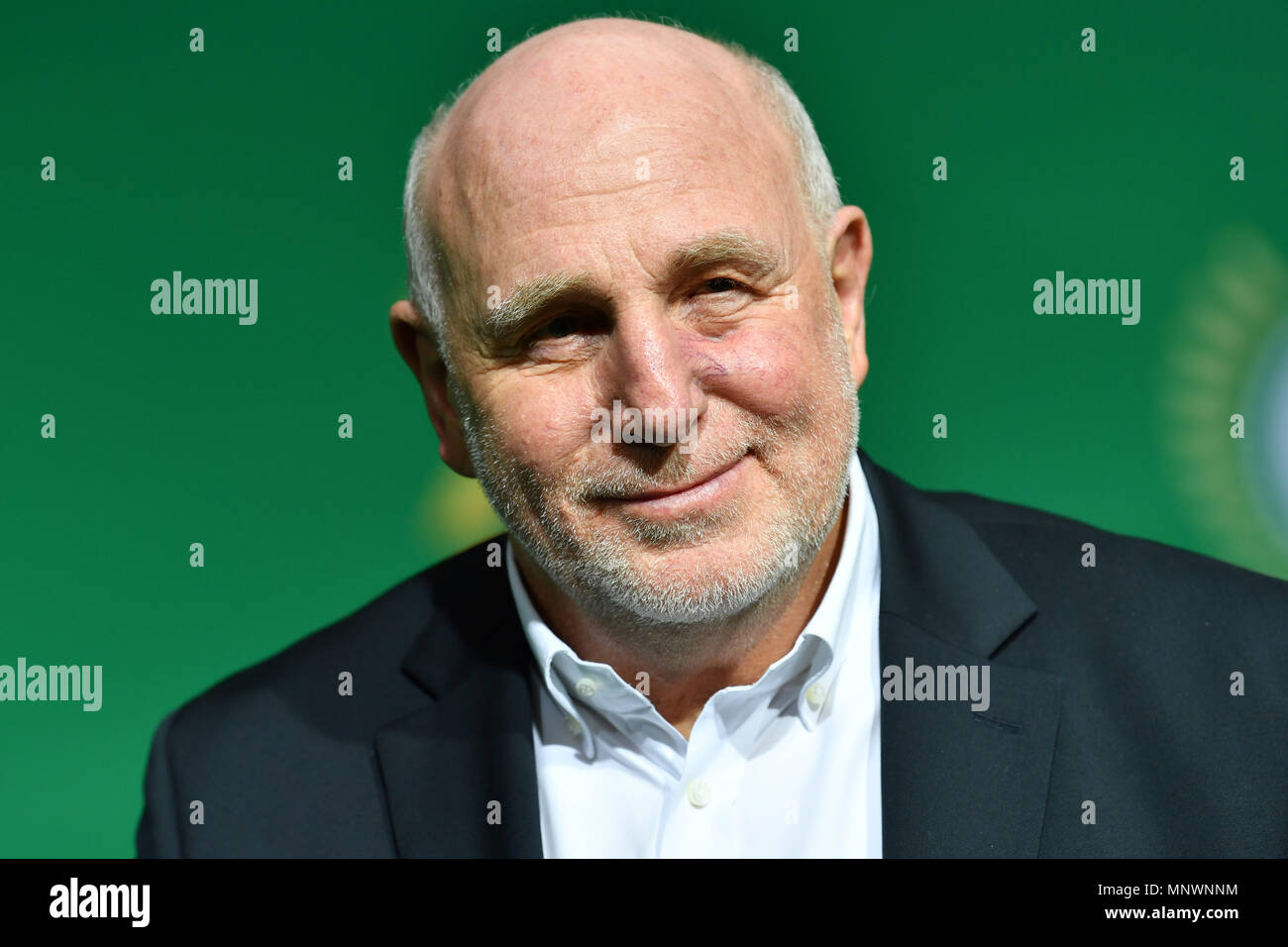 Berlin, Deutschland. 19 Mai, 2018. Dieter Hoeness (ex-Fußball pro), grünen Teppich, single Bild, Single Cut Motiv, Porträt, Porträt, Porträt. DFB-Pokal Finale FC Bayern München (M) - Eintracht Frankfurt (F) 1-3, im Olympiastadion in Berlin am 19.05.2018 | Verwendung der weltweiten Kredit: dpa/Alamy leben Nachrichten Stockfoto